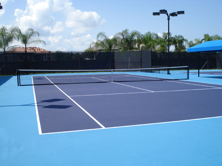 Apex tennis court